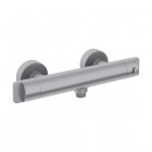 Deante bateria prysznicowa termostatyczna ścienna stal szczotkowana BCH_F4BT