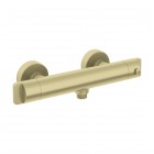 Deante bateria prysznicowa termostatyczna ścienna złoto szczotkowane BCH_R4BT