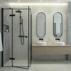 Deante Arnika Nero komplet prysznicowy NAC N1QK