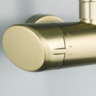 Deante Arnika Gold zestaw prysznicowy ścienny złoto szczotkowane NAC_R1QK