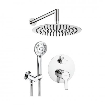 Deante Arnika zestaw prysznicowy podtynkowy chrom NAC 09QP