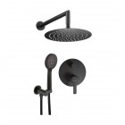 Deante Arnika Nero zestaw prysznicowy podtynkowy czarny mat NAC N9QP