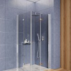 Deante Box komplet prysznicowy podtynkowy z termostatem chrom BXYZ0EBT