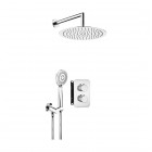 Deante Box komplet prysznicowy podtynkowy z termostatem chrom BXYZ0EBT