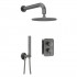 Deante Silia zestaw prysznicowy podtynkowy titanium BXYYDQSM