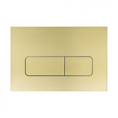 Deante przycisk spłukujący Slim do stelaży WC złoto szczotkowane CST_R51P