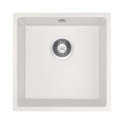 Deante Corda zlewozmywak granitowy 44x44 cm alabaster ZQA_A10A