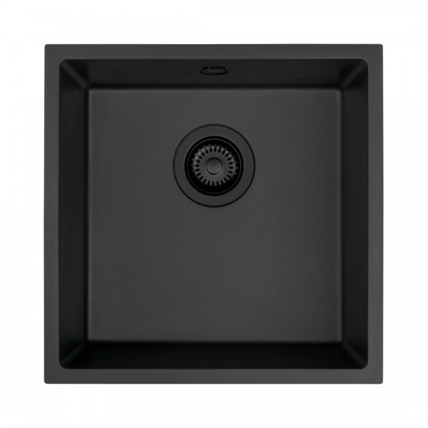 Deante Corda zlewozmywak granitowy 44x44 cm grafit metalik ZQA_G10A