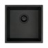Deante Corda zlewozmywak granitowy 44x44 cm czarny mat ZQA_N10A