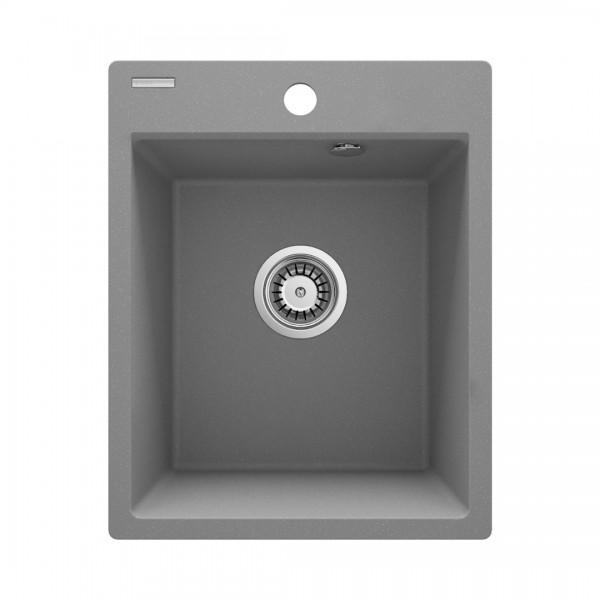 Deante Corio zlewozmywak granitowy 40x50 cm szary metalik ZRC_S103
