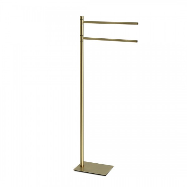 Gedy stojak na ręczniki złoty szczotkowany TR31/GM