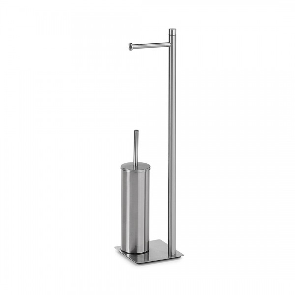 Gedy stojak na papier + szczotka WC nikiel TR32/NKO