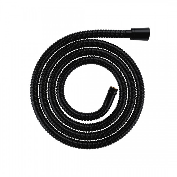 Omnires wąż wannowy 180 cm czarny półmat 062MBL