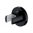 Omnires uchwyt prysznicowy czarny półpołysk 8873ABL
