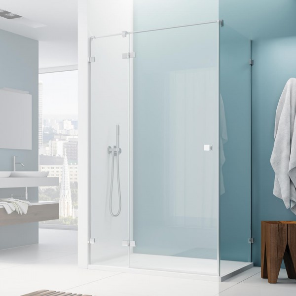 Sanswiss Annea ścianka prysznicowa 70 cm boczna do drzwi srebrny połysk ANTW107005007