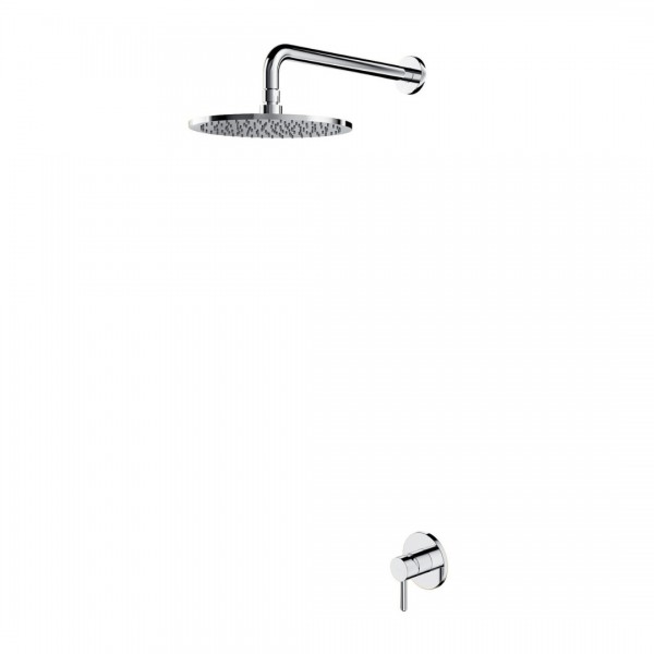Omnires Y kompletny zestaw prysznicowy podtynkowy z deszczownicą 25 cm chrom SYSY36CR