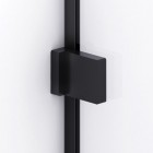 Sanswiss Annea drzwi prysznicowe 75 cm lewe czarny mat AN13WG07500607