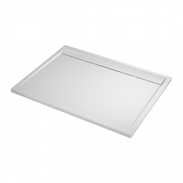 Sanswiss Ila brodzik prostokątny 90x75 cm konglomeratowy biały/biały WIA750900404