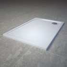 Sanswiss Tracy brodzik prostokątny 100x80 cm konglomeratowy biały WAA8010004