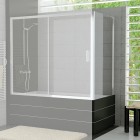 Sanswiss Top Line ścianka boczna 70x150 cm do parawanu nawannowegosrebrny połysk TOPV07005007