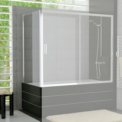 Sanswiss Top Line ścianka boczna 70x150 cm do parawanu nawannowegosrebrny połysk TOPV07005007