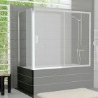 Sanswiss Top Line ścianka boczna 70x150 cm do parawanu nawannowegosrebrny połysk TOPV07005007