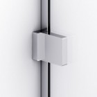 Sanswiss Annea kabina prysznicowa kwadratowa 75 cm lewa srebrny połysk 54742