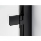 Sanswiss Annea kabina prysznicowa prostokątna 90x70 cm prawa czarny mat AN1CD09000607+ANT07000607