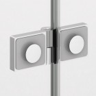 Sanswiss Annea kabina prysznicowa prostokątna 100x80 cm lewa AN13G10005007+AN13G08005007