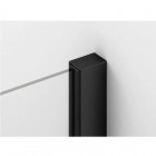 SanSwiss Annea kabina prysznicowa półokrągła 90 cm czarny mat ANR5509000607