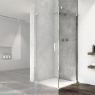 Sanswiss Cadura ścianka prysznicowa 70 cm boczna do drzwi srebrny połysk CAT10705007