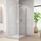 Sanswiss Cadura ścianka prysznicowa 70 cm boczna do drzwi biały mat CAT10700907