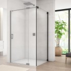 Sanswiss Cadura ścianka prysznicowa 70 cm boczna do drzwi czarny mat CAT30700607