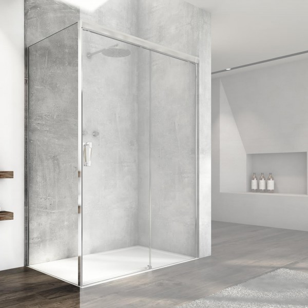 Sanswiss Cadura ścianka prysznicowa 70 cm boczna do drzwi srebrny połysk CAST0705007