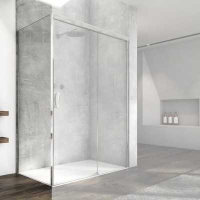 Sanswiss Cadura ścianka prysznicowa 70 cm boczna do drzwi srebrny połysk CAST0705007