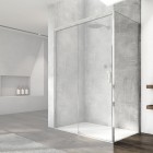 Sanswiss Cadura ścianka prysznicowa 70 cm boczna do drzwi srebrny połysk CAST0705007