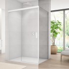 Sanswiss Cadura ścianka prysznicowa 70 cm boczna do drzwi biały mat CAST0700907