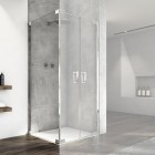 Sanswiss Cadura ścianka prysznicowa 70 cm boczna do drzwi srebrny połysk CAT20705007