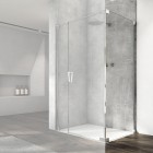 Sanswiss Cadura ścianka prysznicowa 70 cm boczna do drzwi srebrny połysk CAT20705007