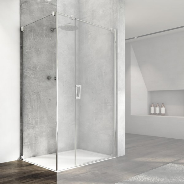 Sanswiss Cadura ścianka prysznicowa 70 cm boczna do drzwi srebrny połysk CAT50705007