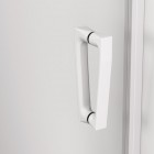 Sanswiss Cadura drzwi prysznicowe 70 cm lewe biały mat CA1CG0700907