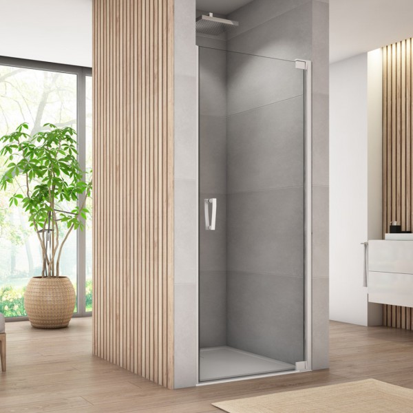 Sanswiss Cadura drzwi prysznicowe 70 cm prawe biały mat CA1CD0700907