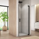 Sanswiss Cadura drzwi prysznicowe 70 cm prawe czarny mat CA1CD0700607