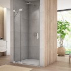 Sanswiss Cadura drzwi prysznicowe 75 cm lewe biały mat CA13G0750907