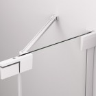 Sanswiss Cadura drzwi prysznicowe 75 cm prawe biały mat CA13D0750907