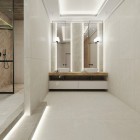 Egen Crista White Carving płytka podłogowa 60x60 cm