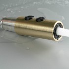 Deante Olfato bateria kuchenna z wyciąganą wylewką złoto szczotkowane BQO_R72M