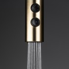 Deante Olfato bateria kuchenna z wyciąganą wylewką złoto szczotkowane BQO_R72M