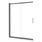 Deante Prizma parawan nawannowy 100x140 cm przesuwny titanium KTJ_D73R