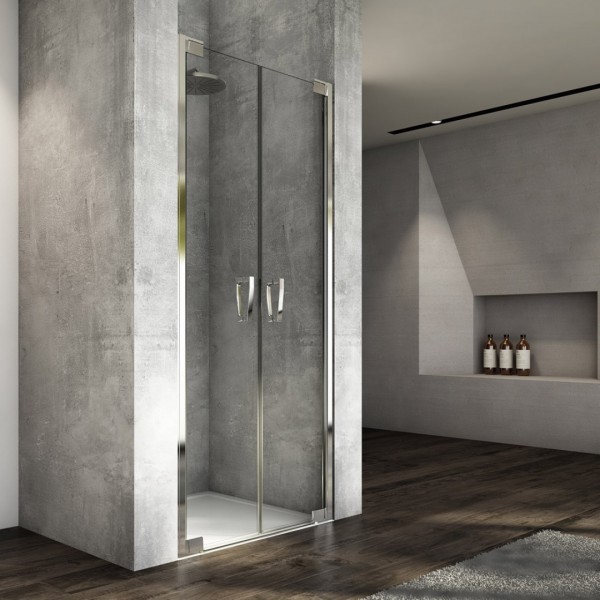 Sanswiss Cadura drzwi prysznicowe 70 cm srebrny połysk CA2C0705007